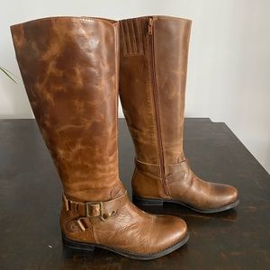 Tall Brown Riding Boot